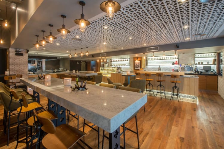 Metzo restaurant interior